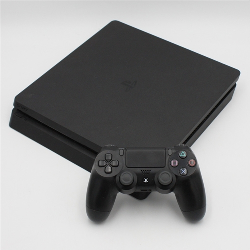 Playstation 4 - Slim - 1TB HDD - Konsol - SNR 02-27452396-2941807 (B Grade) (Genbrug)